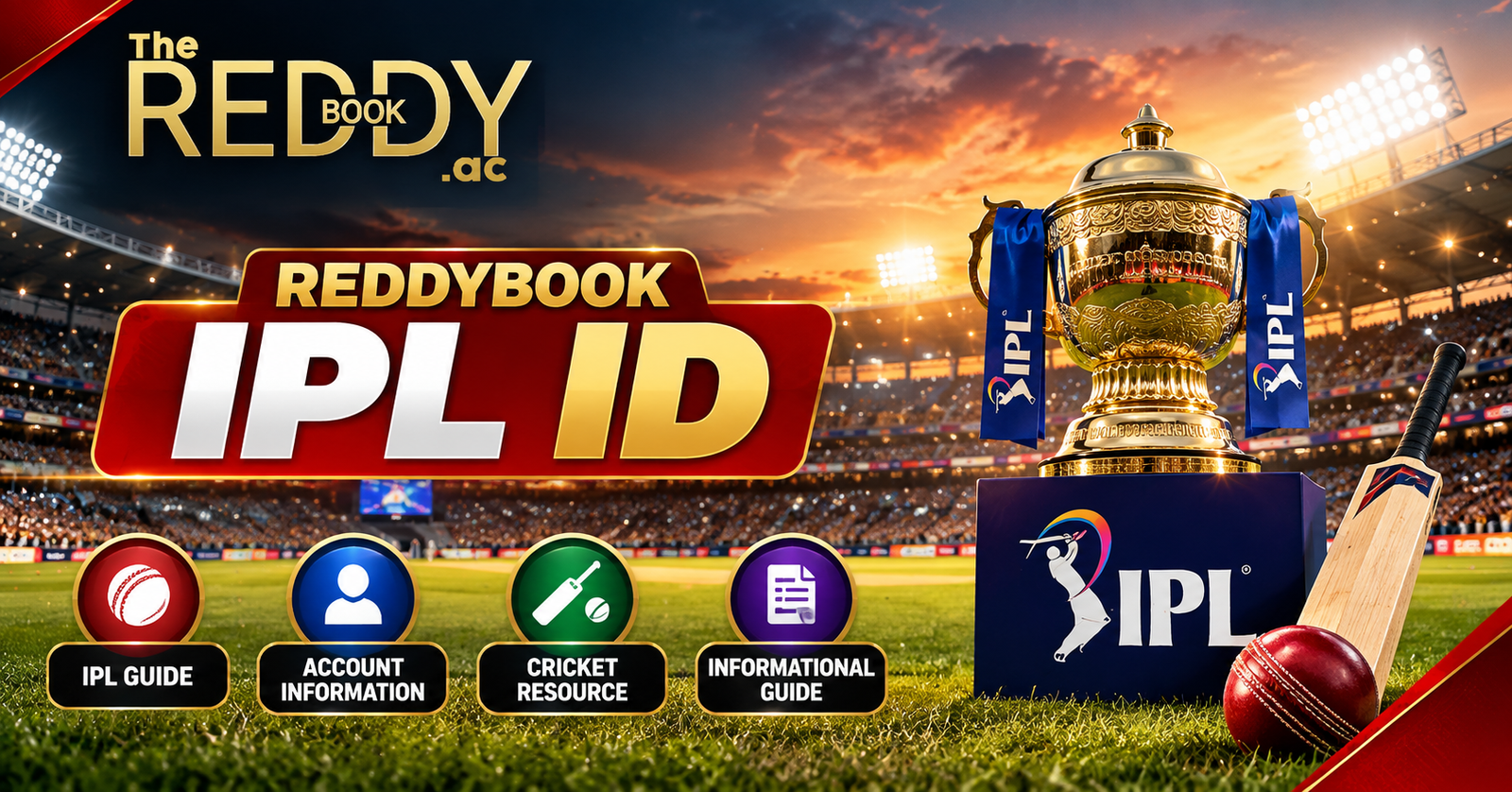 ReddyBook1 IPL ID information guide